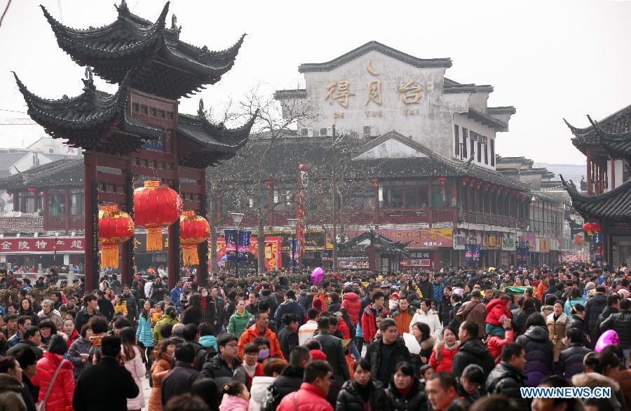 Chine : les revenus touristiques en hausse de 15,4% durant la Fête du Printemps (4)