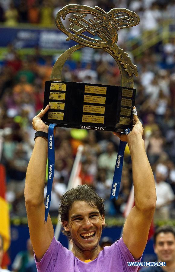 Tennis: Nadal gagne son premier tournoi à Sao Paulo depuis Roland-Garros 2012 (5)