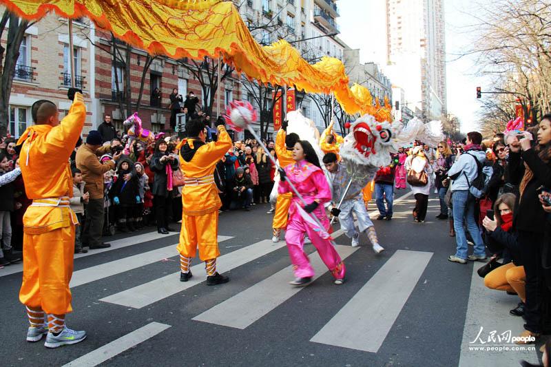 Paris : défilé du Nouvel An chinois dans le 13e (10)
