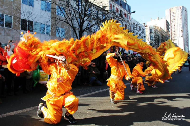 Paris : défilé du Nouvel An chinois dans le 13e (2)
