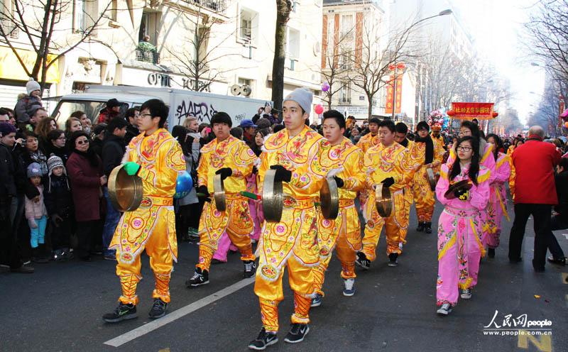 Paris : défilé du Nouvel An chinois dans le 13e (5)