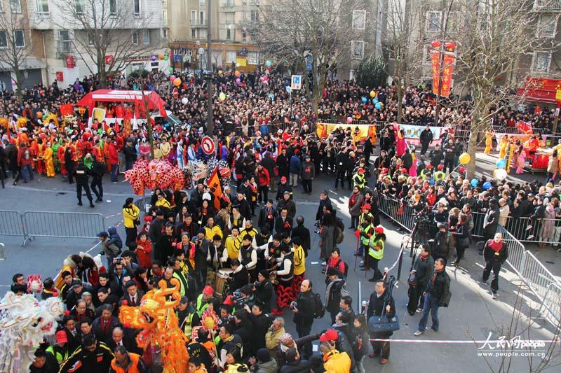 Paris : défilé du Nouvel An chinois dans le 13e (13)