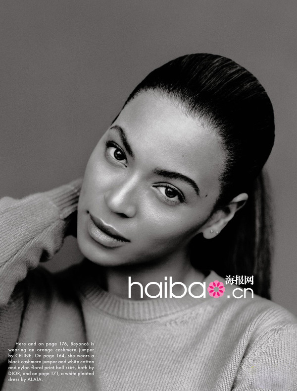 Chic et naturelle, Beyoncé pose pour The Gentlewoman (6)