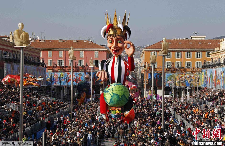 En images : 129ème édition du carnaval de Nice (2)