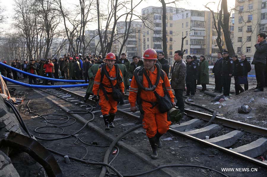 Sept personnes confirmées mortes à la suite de l'inondation d'une mine de charbon au Shanxi
