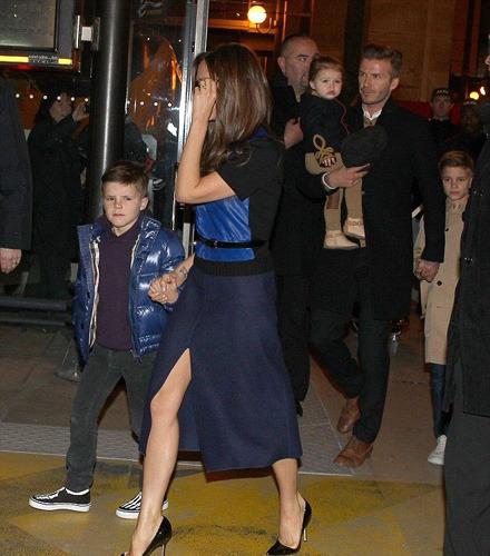 La famille Beckham, toujours à la mode (7)