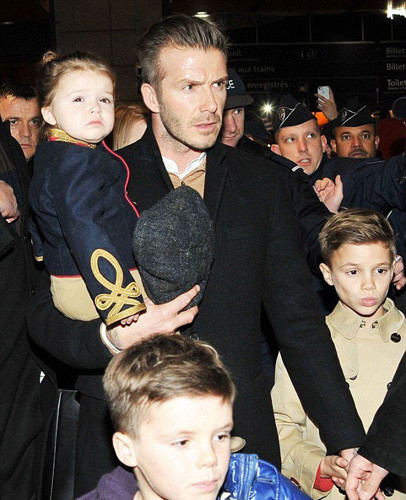 La famille Beckham, toujours à la mode (5)