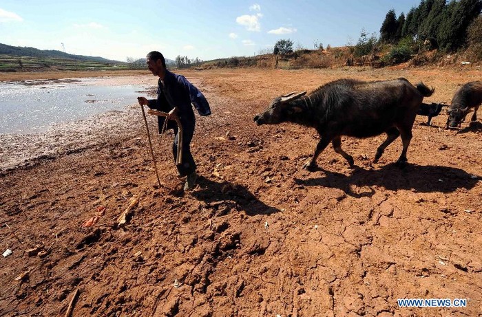 L'ouest de la Chine touché par la sécheresse