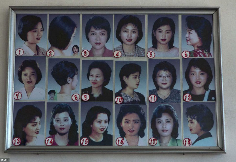 18 coiffures officielles pour les femmes nord-coréennes