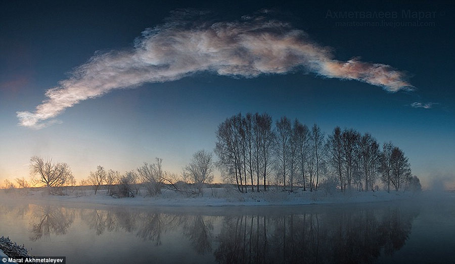 En image : l'explosion des récentes météorites en Russie (2)