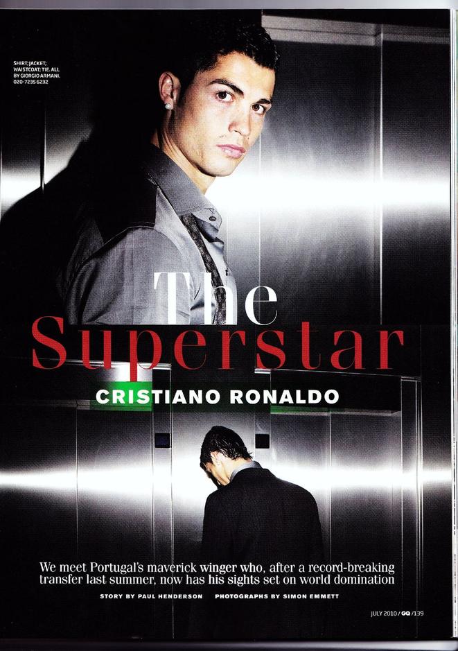 Cristiano Ronaldo pose pour le magazine GQ (11)