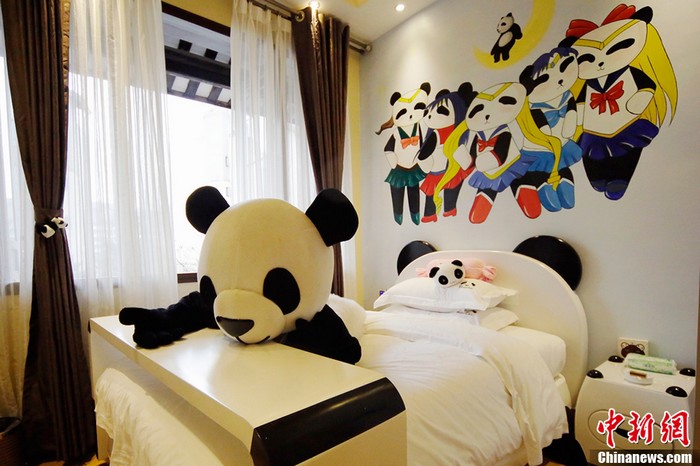 Chine: Le premier hôtel à thème de panda du monde