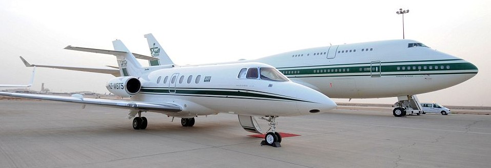 L'avion privé du Prince Alwaleed Bin Talal Alsaud