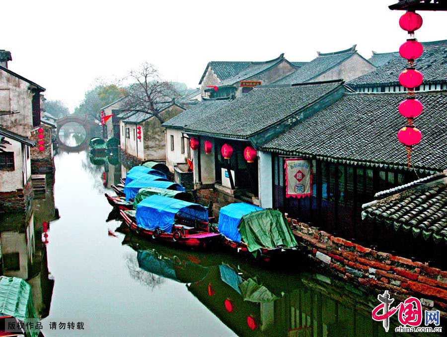 Zhouzhuang, un « pays de l'eau » typique de la Chine (9)