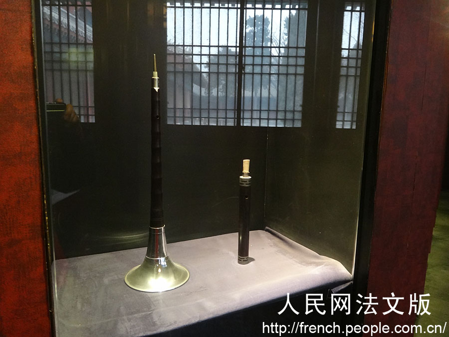 L'exposition des intruments de musique chinois au Temple du Ciel à Beijing (15)
