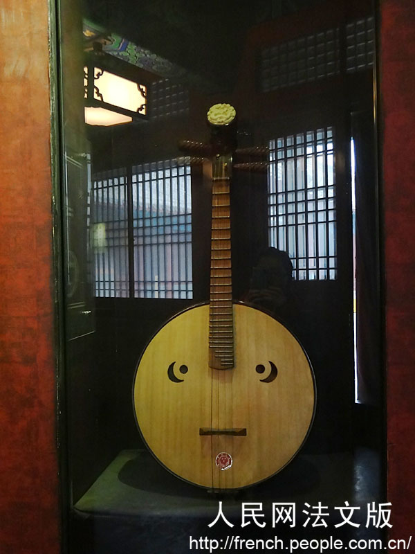 L'exposition des intruments de musique chinois au Temple du Ciel à Beijing (2)