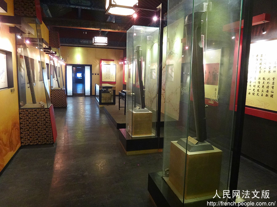 L'exposition des intruments de musique chinois au Temple du Ciel à Beijing (5)