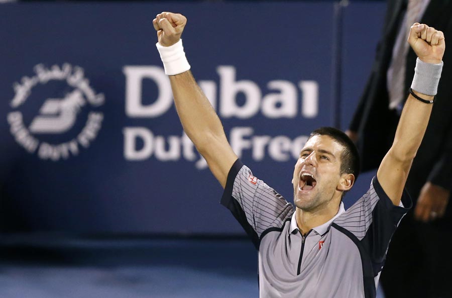 Tennis: Djokovic remporte son 4e tournoi de Dubaï  (5)