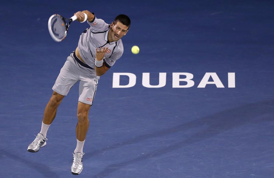 Tennis: Djokovic remporte son 4e tournoi de Dubaï  (3)