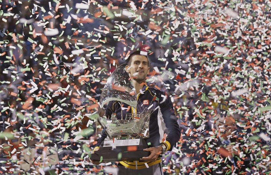 Tennis: Djokovic remporte son 4e tournoi de Dubaï  (2)