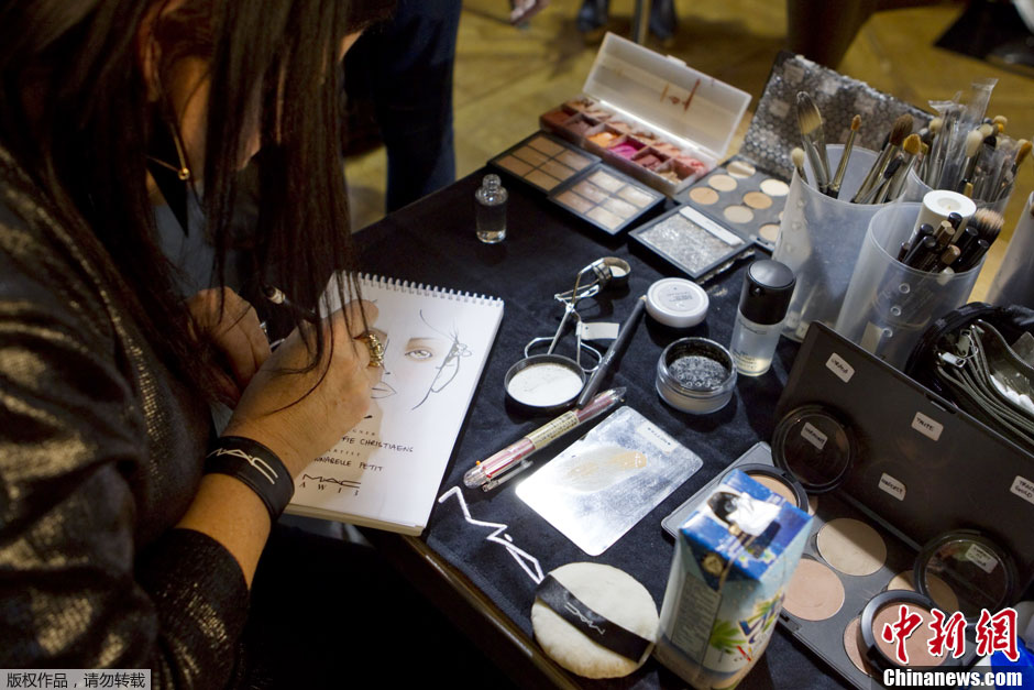 Backstage de la Fashion Week de Paris (3)