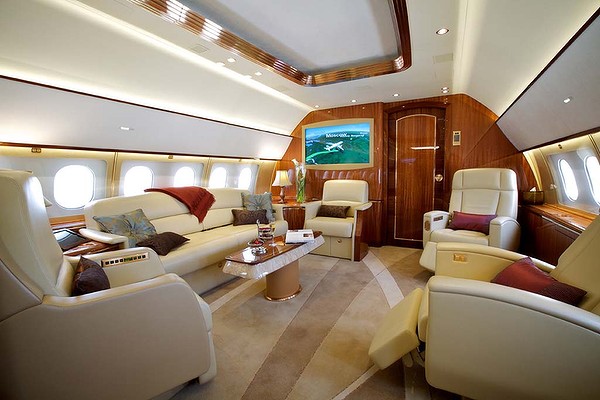 Réservé aux milliardaires : à l'intérieur du jet privé d'Airbus (12)