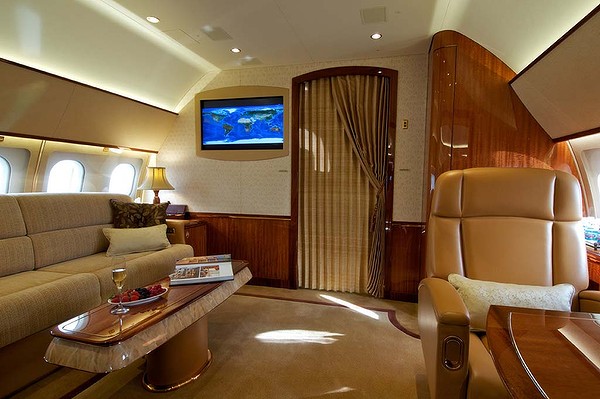 Réservé aux milliardaires : à l'intérieur du jet privé d'Airbus (9)