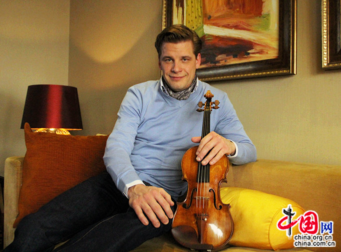 Kirill Troussov : un violon, trois cadeaux et quatre villes pour sa première en Chine