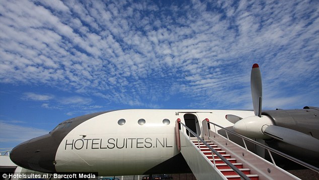 Un ancien avion transformé en hôtel de luxe
