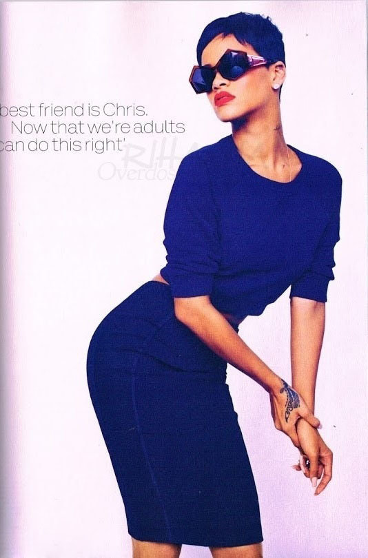 Rihanna en couverture du magazine ELLE UK (11)