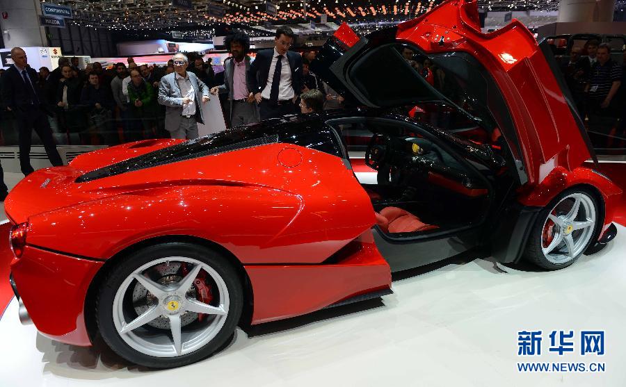 Salon de Genève : La Ferrari, la nouvelle supercar du cheval cabré (3)