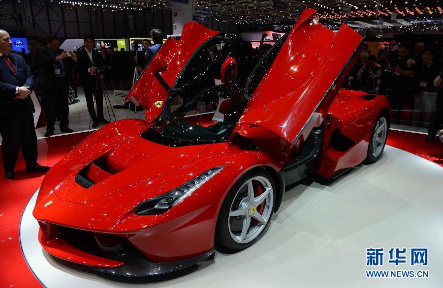 Salon de Genève : La Ferrari, la nouvelle supercar du cheval cabré (2)
