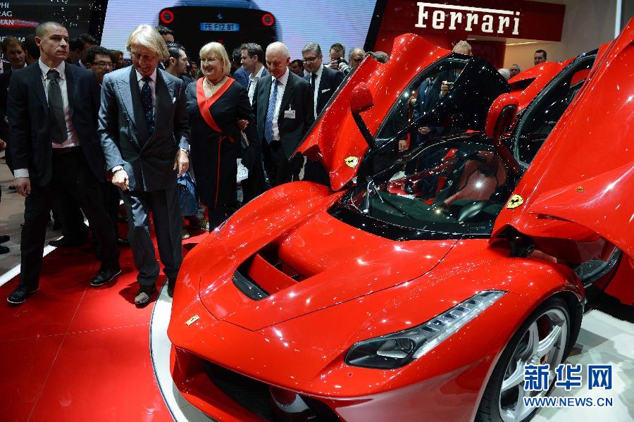 Salon de Genève : La Ferrari, la nouvelle supercar du cheval cabré