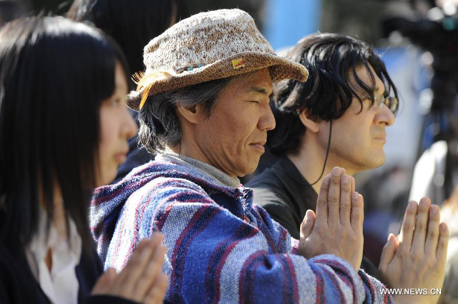 Japon : 2e anniversaire du séisme et du tsunami du 11 mars (4)