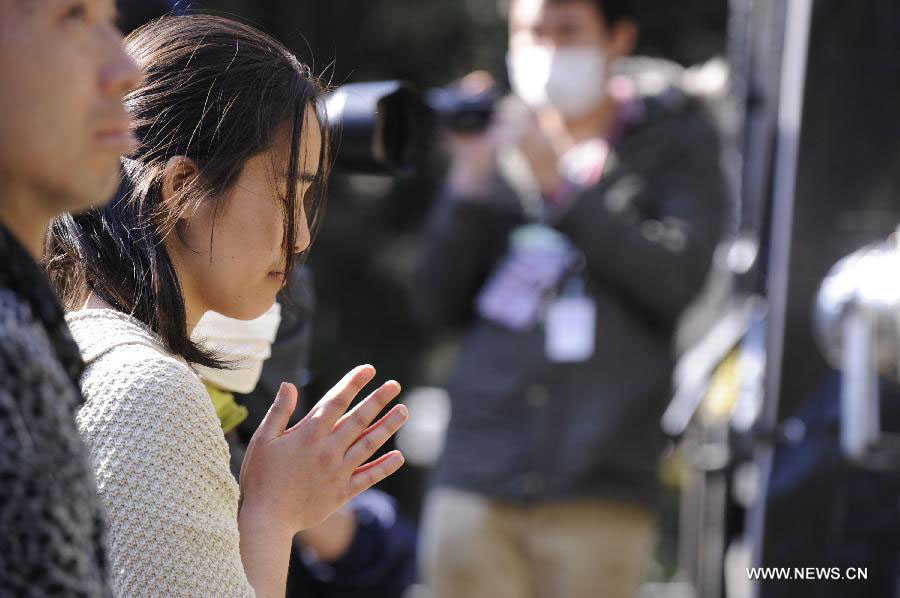 Japon : 2e anniversaire du séisme et du tsunami du 11 mars