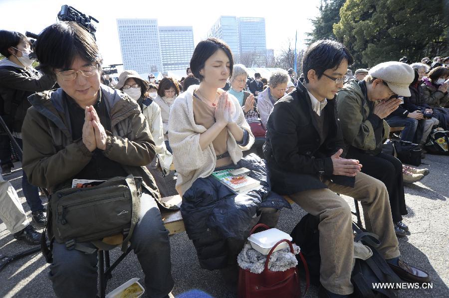 Japon : 2e anniversaire du séisme et du tsunami du 11 mars  (6)