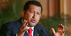 Hugo Chavez, président défunt du Venezuela