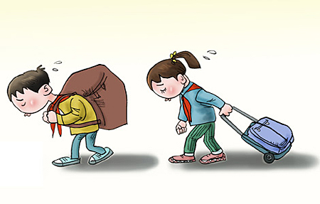 La Chine va alléger la charge de travail des élèves