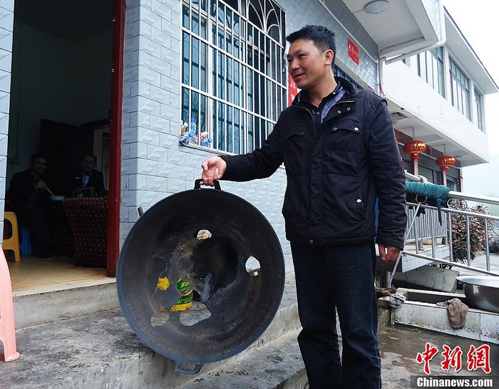 Attaque de grêlons géants dans le Guizhou (5)