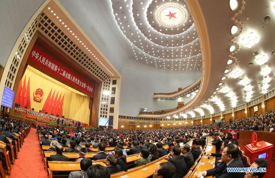 Chine : l'APN tient une réunion plénière pour voter la nomination du Premier ministre