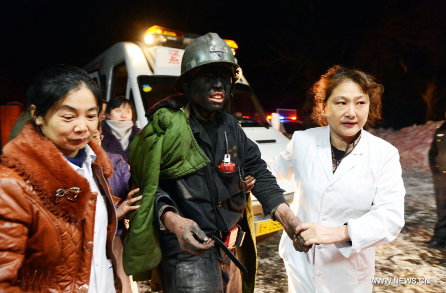 Chine : 16 mineurs secourus à la suite d'un accident de mine au Heilongjiang 