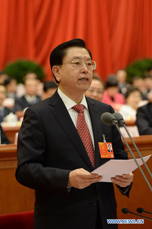 Le législateur suprême chinois appelle à promouvoir la démocratie socialiste et la primauté du droit