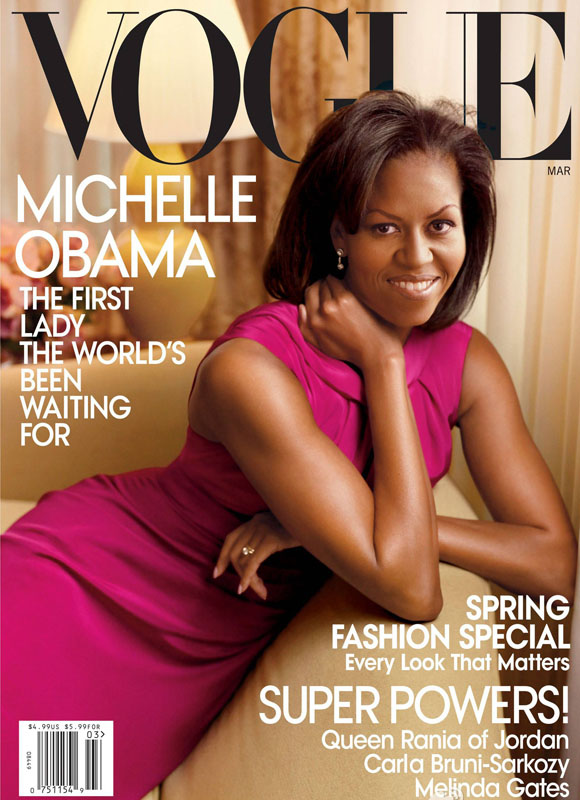 Michelle Obama illustre la couverture de Vogue (5)