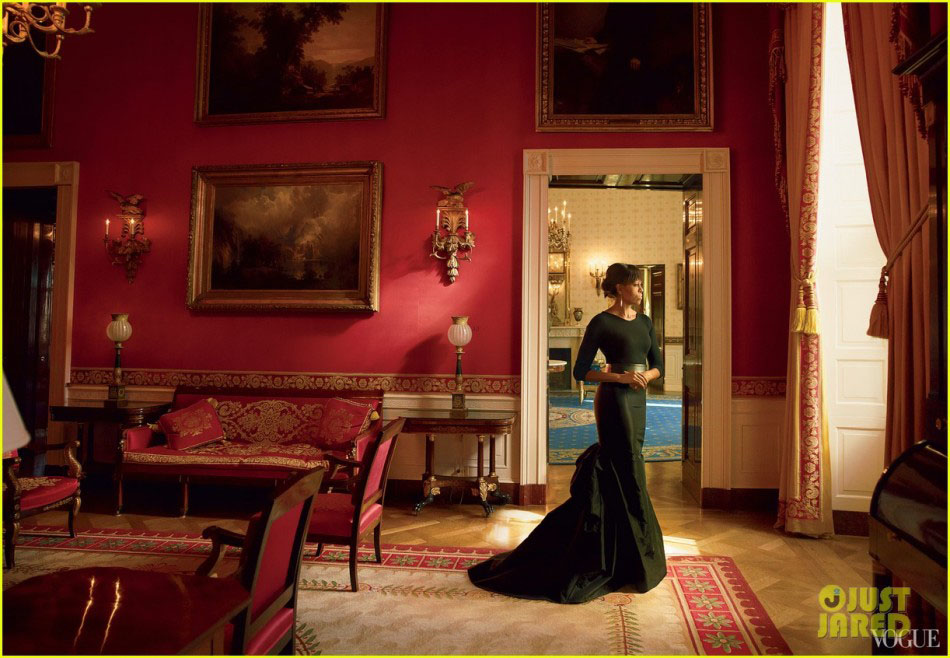 Michelle Obama illustre la couverture de Vogue (3)