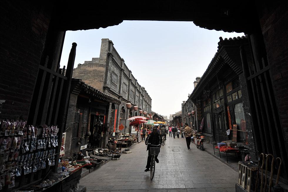 La résidence ancienne Pingyao à Taiyuan, dans la province du Shanxi. (Le 20 septembre 2012)