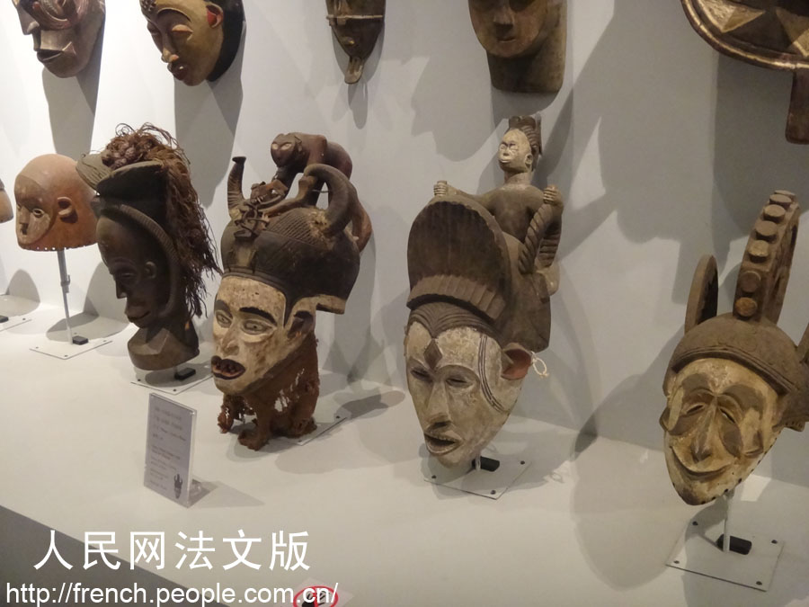 Des masques pour magiciens, créés par l'ethnie Chokwe de l'Angola.