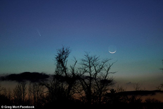 Images de la comète Pan-Starrs en Amérique du Nord (5)