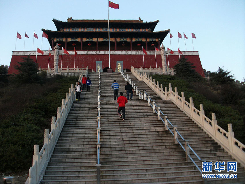 La reproduction de la place Tian'anmen