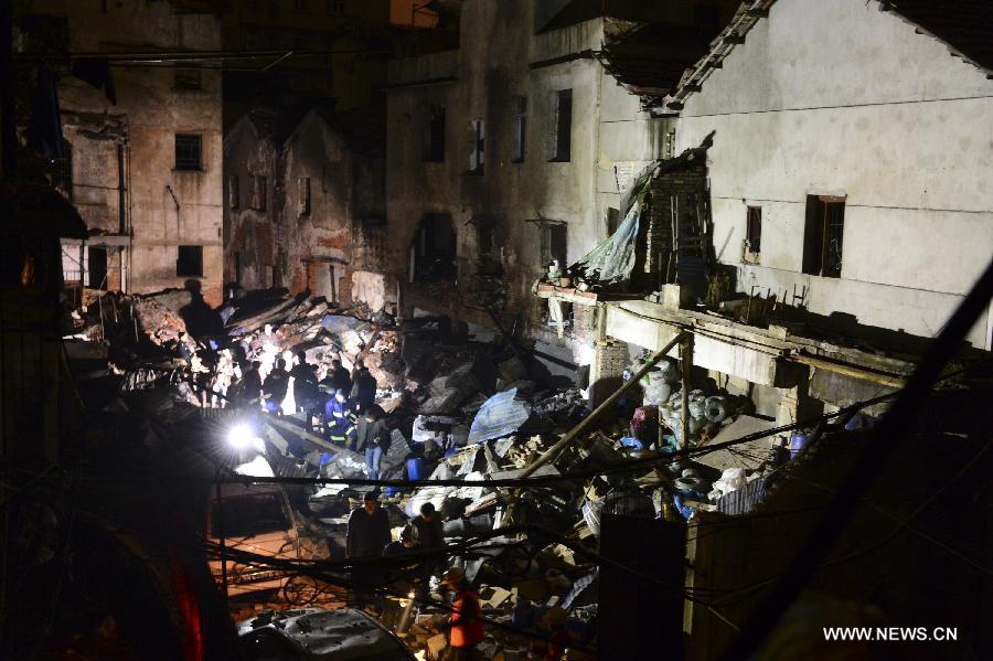 Un mort et seize blessés à la suite d'une explosion à Wuhan 