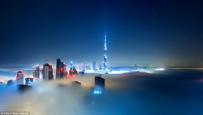 Monde féérique : Dubaï sous la brume (8)
